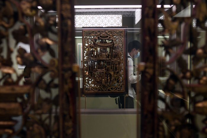 Pameran Ukiran Kayu di Museum Nasional Tiongkok Tampilkan Model Kuno-Image-3