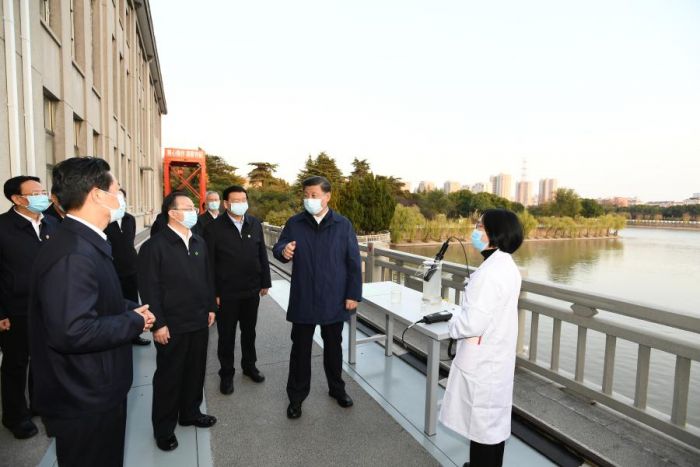 Xi Jinping Periksa Kota Yangzhou di China Timur-Image-8