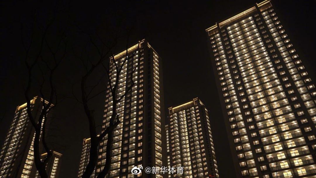 Desa Asian Games Hangzhou Uji Lampu Cahaya kota-Image-2