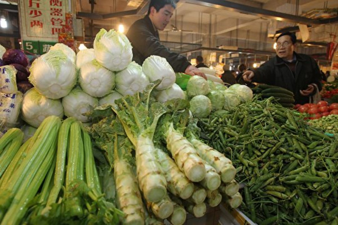 Harga Sayuran di China Melonjak, Lebih Mahal daripada Daging Babi-Image-1