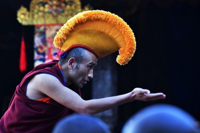 POTRET: 13 Biksu Tibet Menerima Gelar Buddha Tertinggi-Image-8