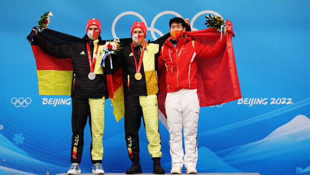 Skeleton Olimpiade Beijing, Yan Wengang Raih Perunggu-Image-2