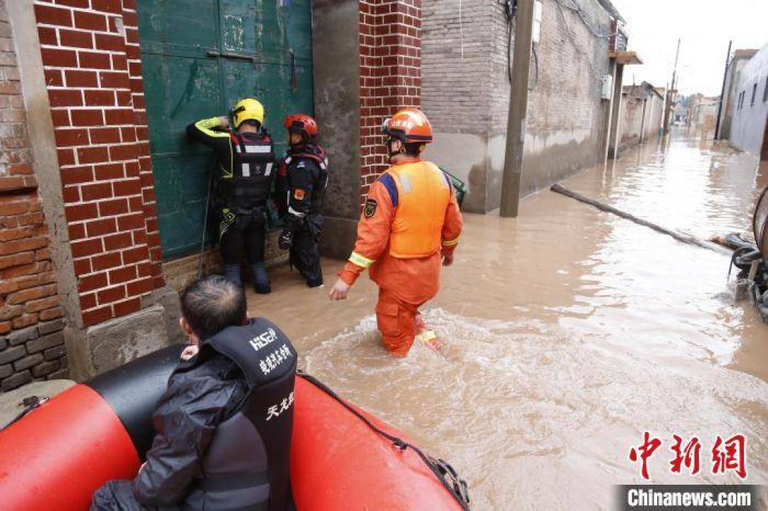 Banjir Parah di Kabupaten Qixian Provinsi Shanxi-Image-2