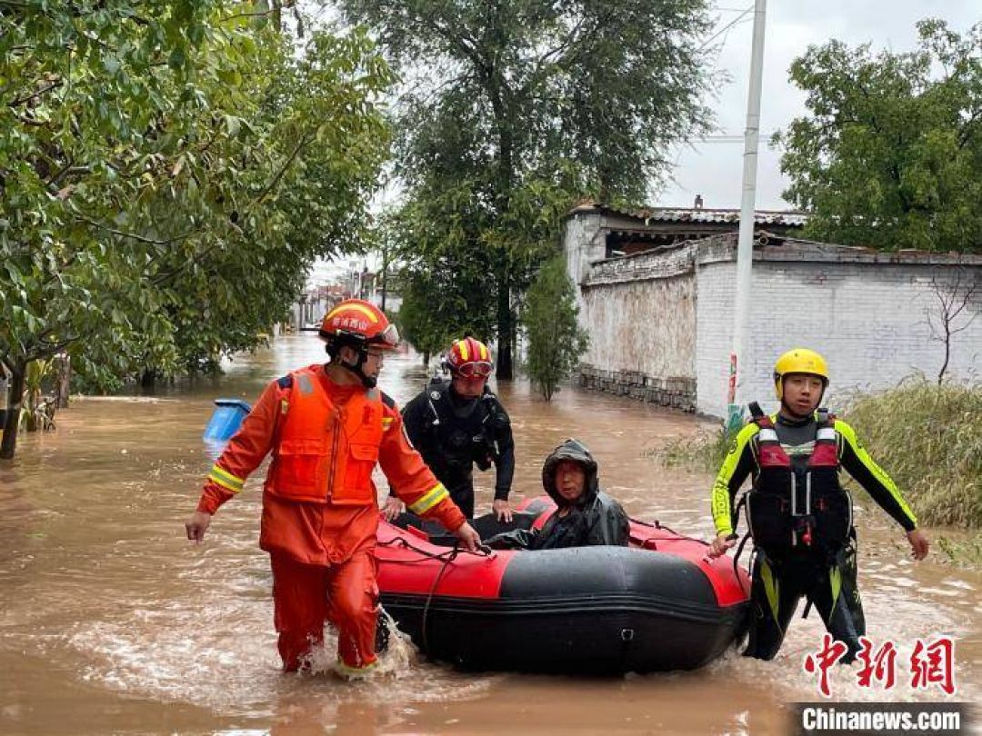 Banjir Parah di Kabupaten Qixian Provinsi Shanxi-Image-3
