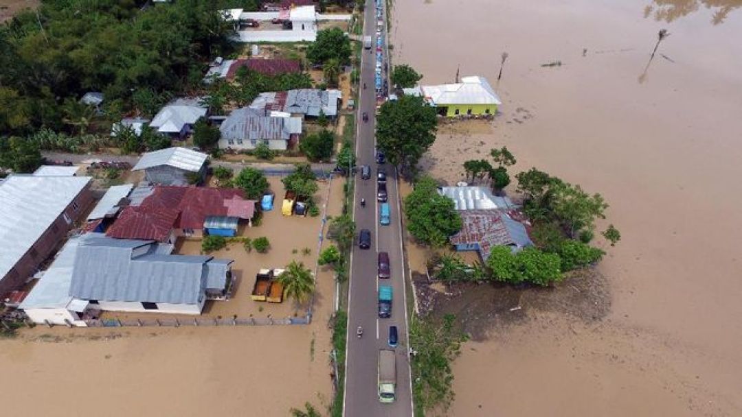 Banjir Gorontalo Rendam 277 Rumah dan 1.231 Warga Terjebak-Image-1
