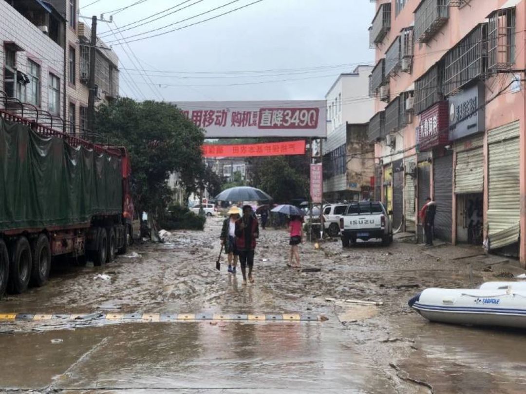 Hujan Deras Terus Menerus, Provinsi Hubei Kembali Dilanda Banjir-Image-1