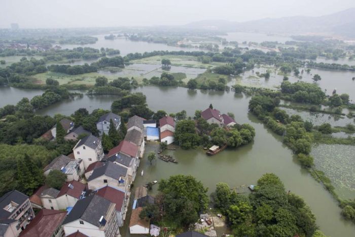 Kota Chongqing Terdampak Banjir Sungai Yangtze-Image-1