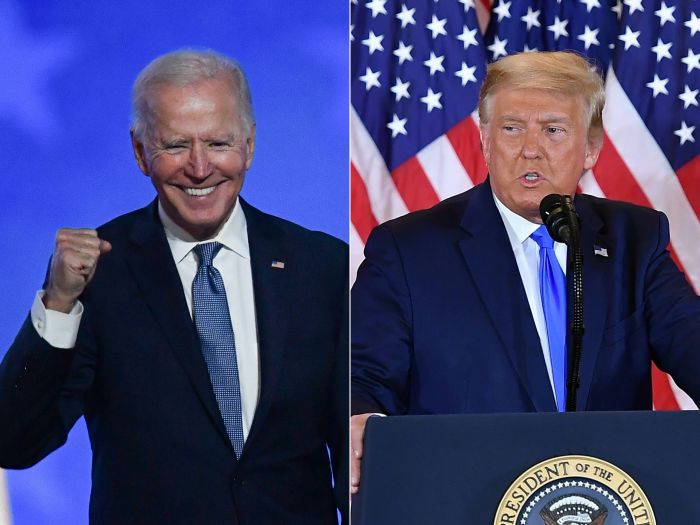 Biden Nyaris Menang, Trump Klaim Ada Penipuan-Image-1