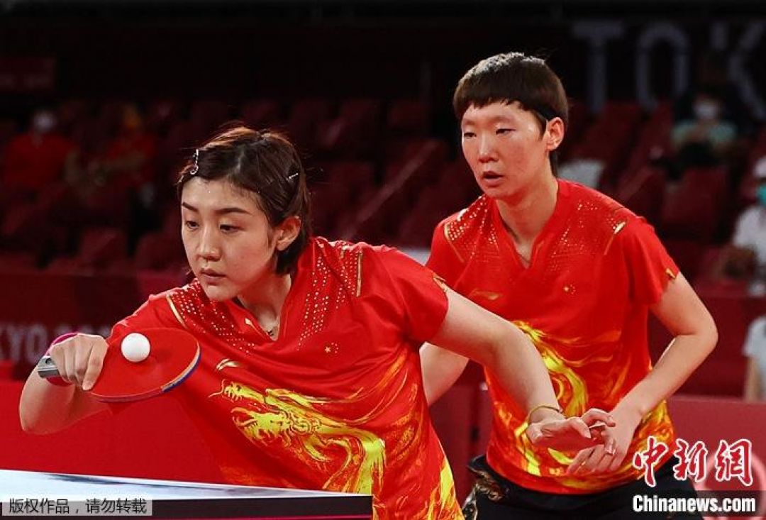 Masuk Final, Tim Tenis Meja Putri China Akan Lawan Jepang-Image-1