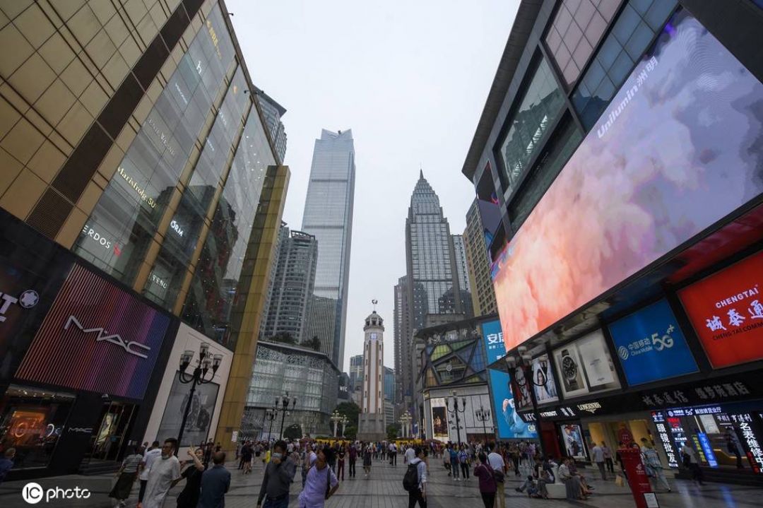 Chongqing Jiefangbei, Salah Satu Landmark dan Simbol Monumen Anti-Jepang di Chongqing-Image-1