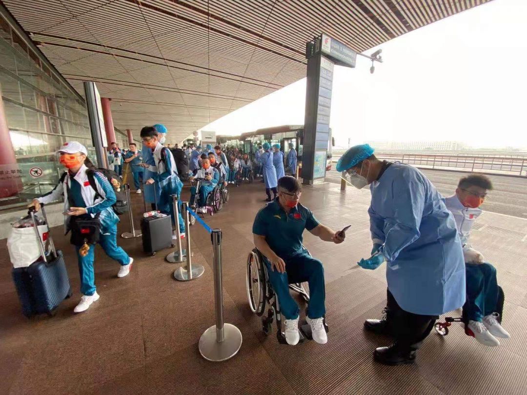 Gelombang Kedua Delegasi China Berangkat Menuju Paralimpiade Tokyo-Image-1