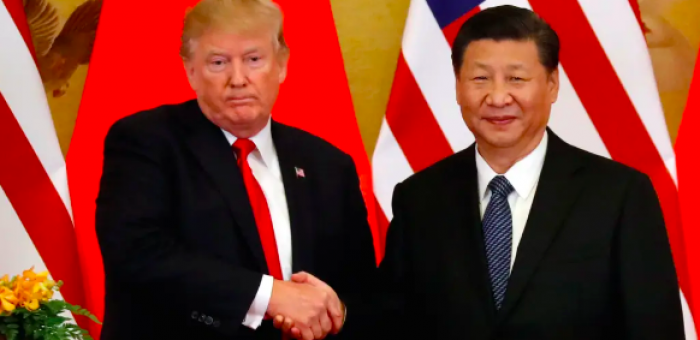 Presiden Xi Jinping Teleponan Dengan Presiden AS Donald Trump-Image-1
