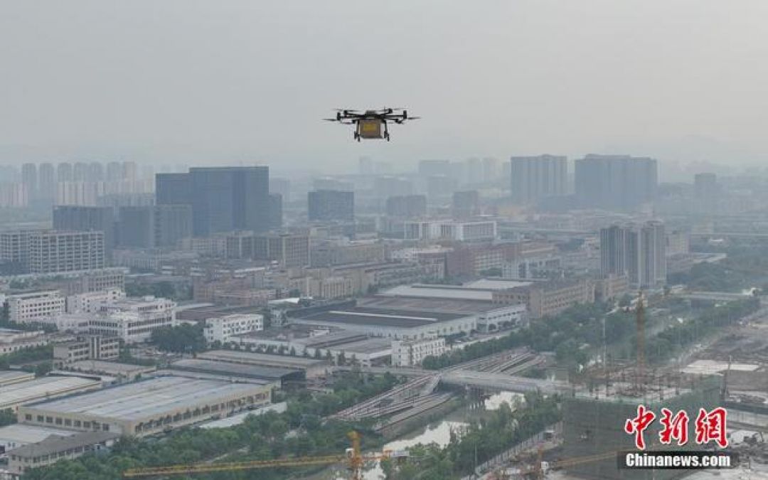 Sampel Nukleat di Hangzhou Diangkut Drone-Image-2