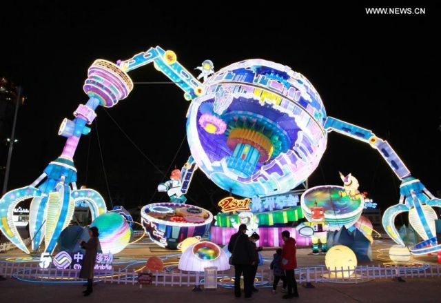 Potret Menikmati Festival Lampion di Jiangsu-Image-1