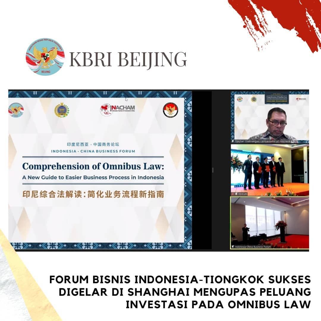 Indonesia-China Sukses Gelar Forum Bisnis Kupas Peluang Investasi Omnibus Law-Image-1