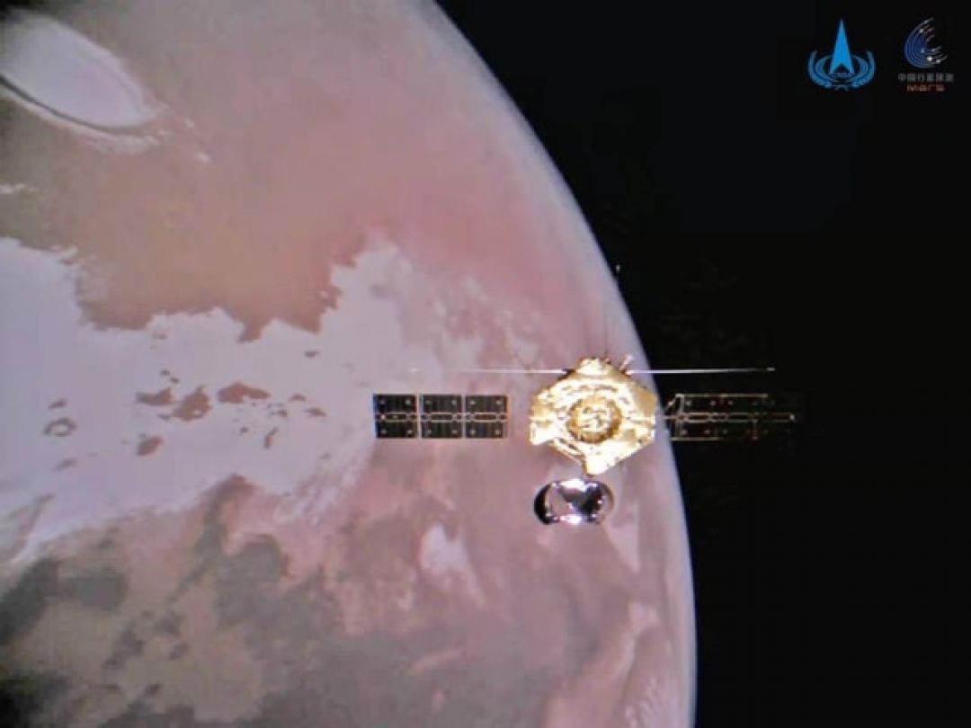 Tianwen-1 Sends Photos of Outer Space Conditions, Mars 2022