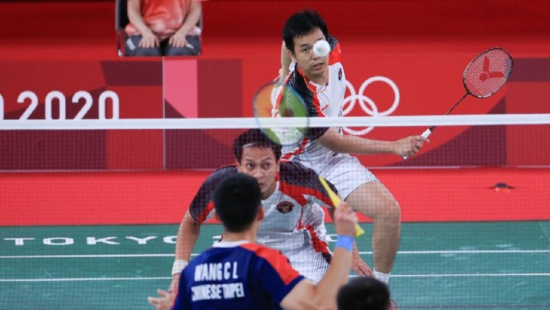 Semangat Ahsan dan Hendra Rebut Perunggu Olimpiade-Image-1