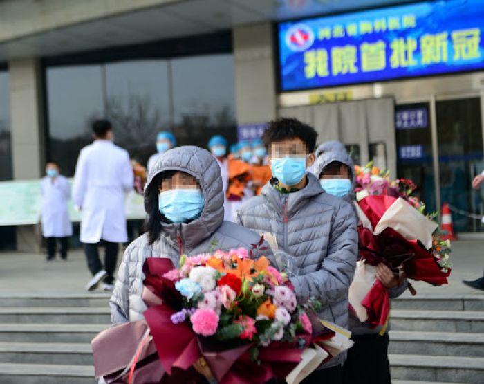 Gelombang Pertama Pasien COVID-19 di Hebei Keluar dari Rumah Sakit-Image-1