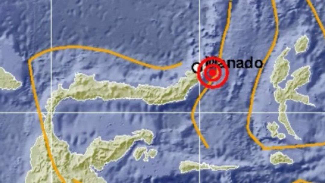 Gempa Magnitudo 5,7 SR Guncang Bitung-Image-1