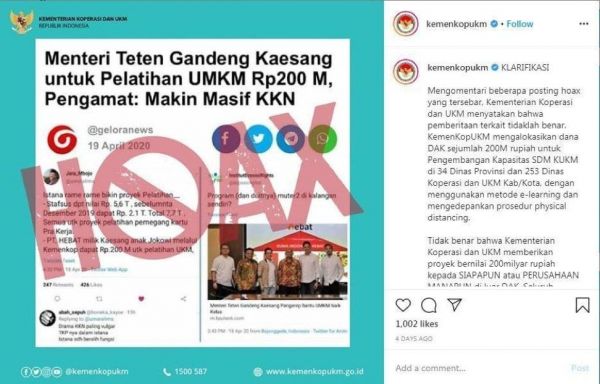 Fokus Berbagi Saat Covid 19, Kaesang dengan HEBATnya Tangkal Isu Hoaks Dengan Prestasi-Image-4