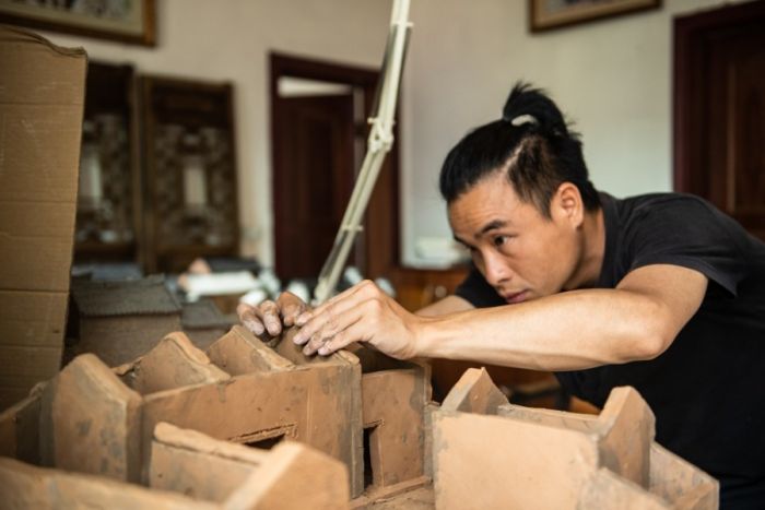 Pengrajin Tiongkok Ciptakan Model Hunian Tradisional dari Gerabah-Image-3