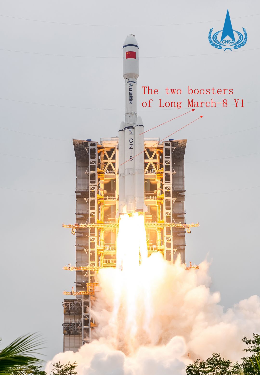 China Luncurkan Roket Long March-8 Y2 Sebulan Lagi-Image-2