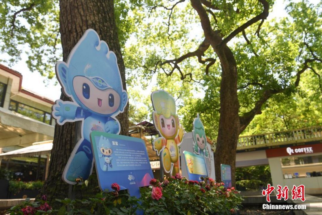 Asian Games Ditunda, Maskotnya Menyebar di Hangzhou-Image-3