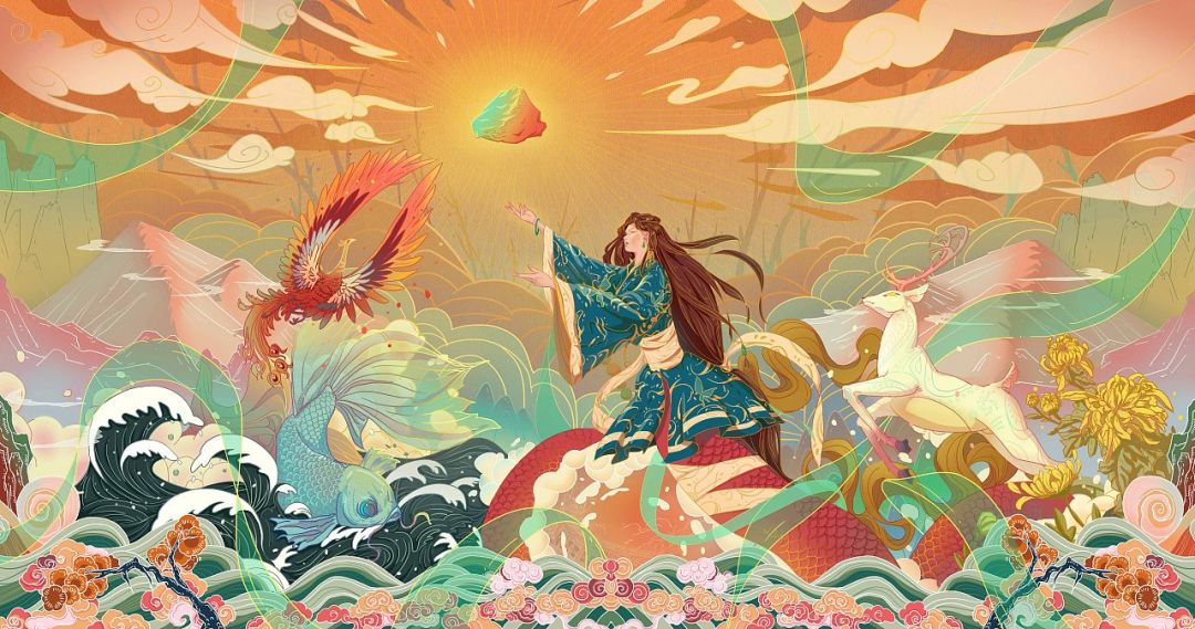 Mitologi China: 女娲补天 Kisah Nuwa Menambal Langit-Image-1