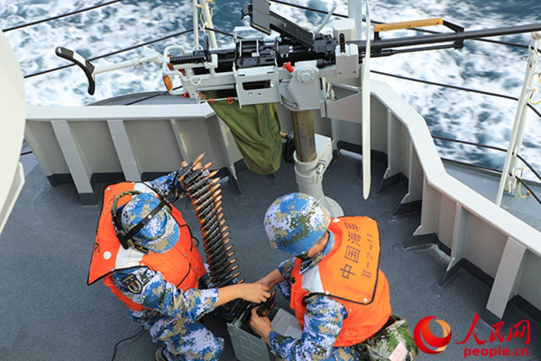 Angkatan Laut China Adakan Latihan Perang di Laut China Selatan-Image-3