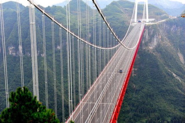 Jembatan Gantung di Aizhai, Permudah Akses Hunan-Chongqing-Image-1