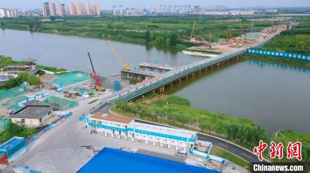 China Bikin Jembatan Weihe yang Berteknologi Tinggi untuk Lalu Lintas-Image-1