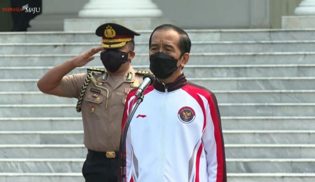 Presiden Jokowi Lepas Kontingen RI ke Olimpiade Tokyo-Image-1