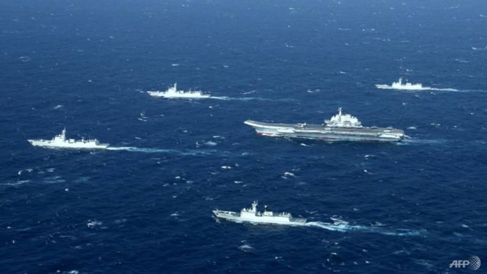 Kapal AS Nampak di Selat Taiwan, China Latihan Militer di LCS-Image-1