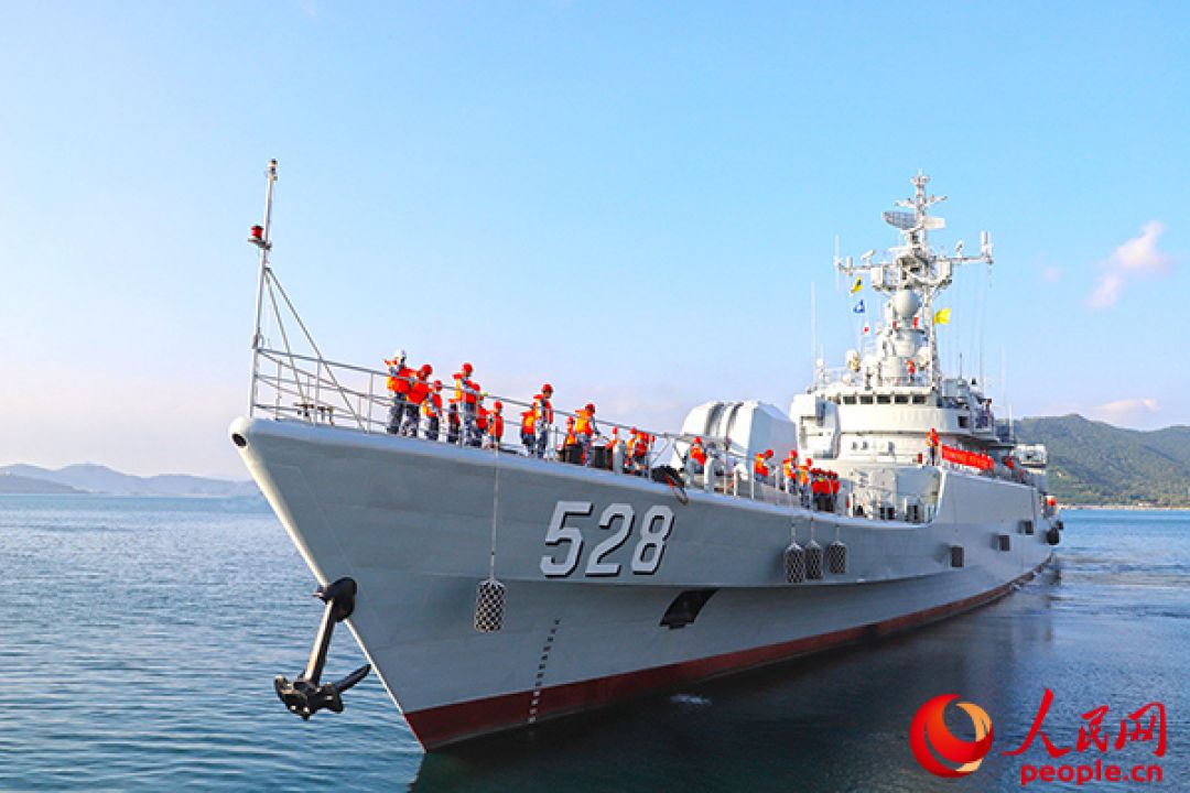 Angkatan Laut China Adakan Latihan Perang di Laut China Selatan-Image-1