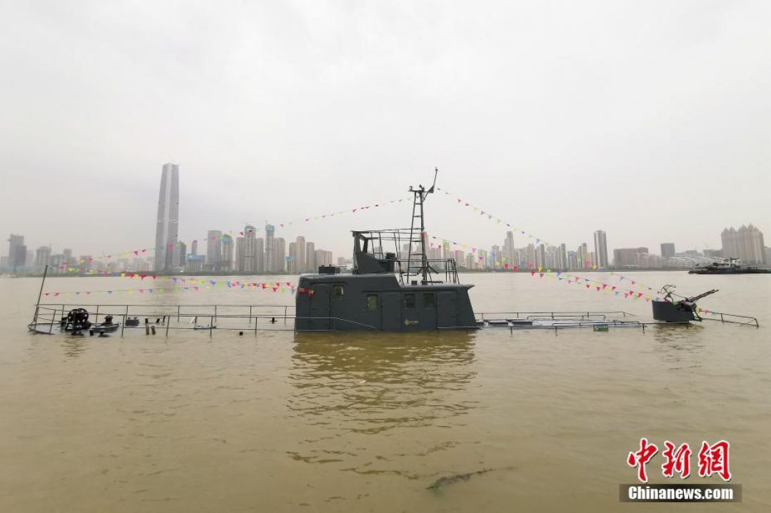 POTRET: Permukaan Sungai di Wuhan Meluap-Image-2