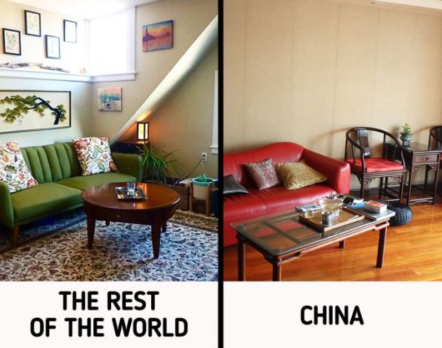 6 Gaya Unik Perabotan Rumah di China, Kulkas Diletakan di Ruang Tamu-Image-6