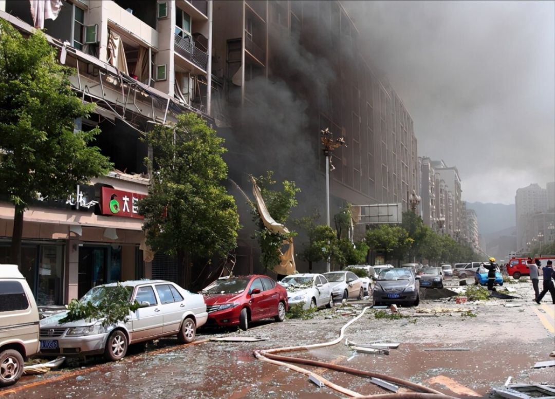 Ledakan Gas Guncang Sebuah Pasar di Hubei, 11 Orang Tewas-Image-1