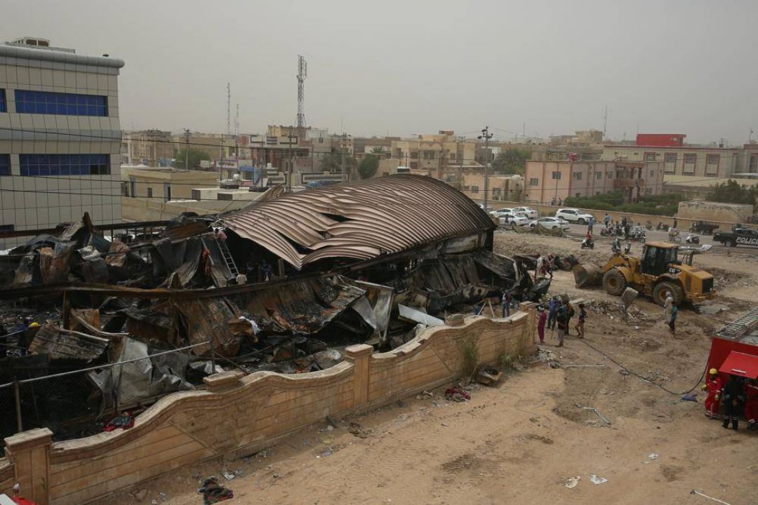 Korban Tewas Kebakaran RS Corona di Irak Jadi 92 -Image-1