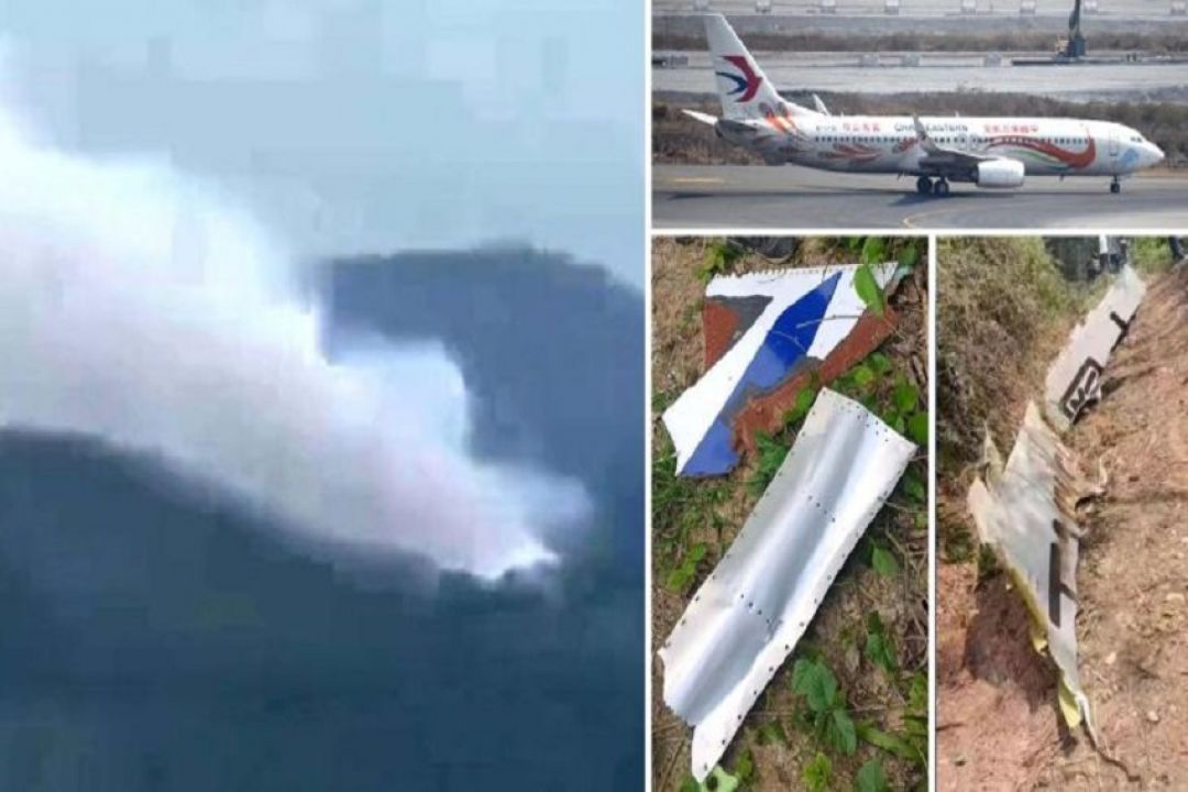 Rekaman Pesawat China Eastern Menukik Sebelum Jatuh, Tak Ada Korban Selamat-Image-1