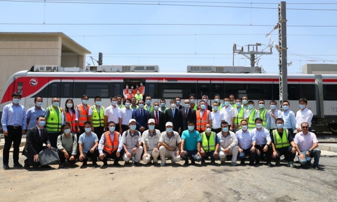 KA LRT Mesir Buatan China, Dibuka-Image-1