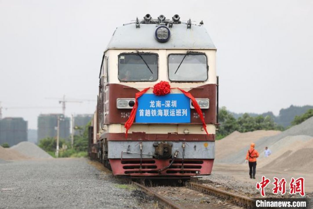 Kereta Barang Pertama Longnan - Shenzhen Resmi Dibuka-Image-1