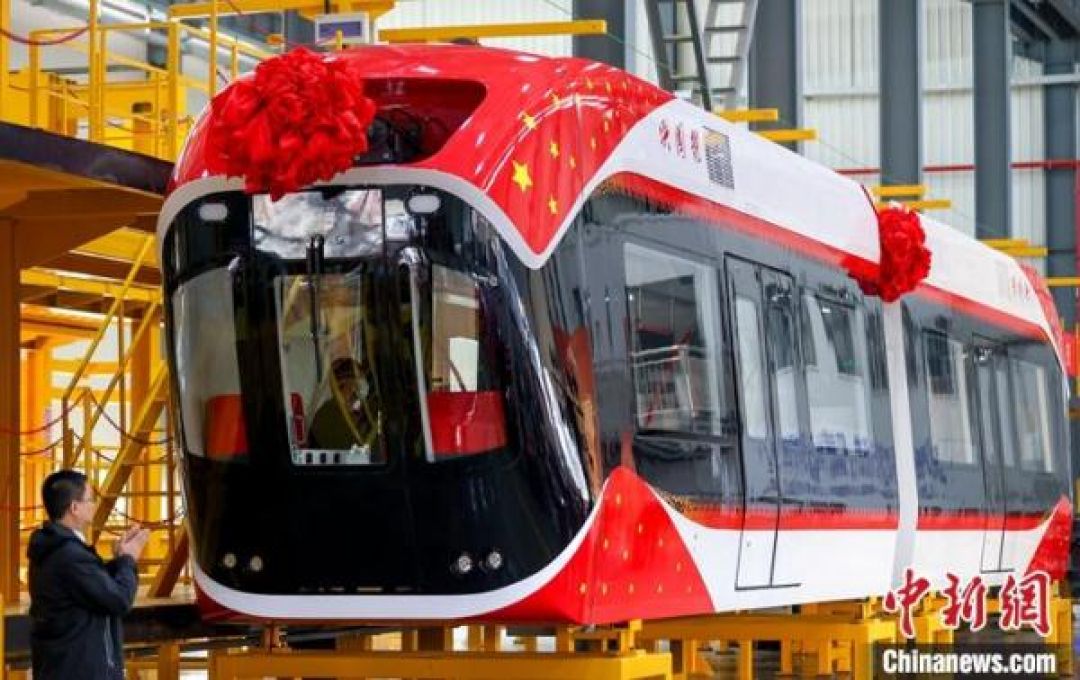 Kereta Teknologi Maglev
Magnet Permanen Pertama China Meluncur di Wuhan-Image-1