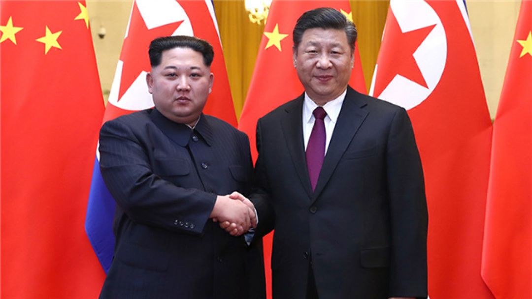 Xi Jinping-Kim Jong Un Saling Kirim Ucapan Peringatan 60 Tahun Kerja Sama-Image-1