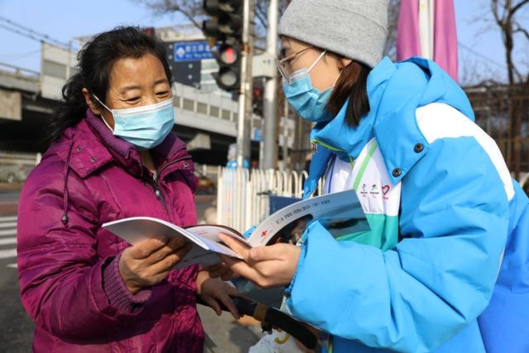 POTRET: Aktivitas Relawan Palang Merah Beijing untuk Olimpiade Musim Dingin-Image-3