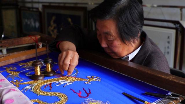 Sulaman Beijing yang Indah, Seni Jarum Kekaisaran-Image-1