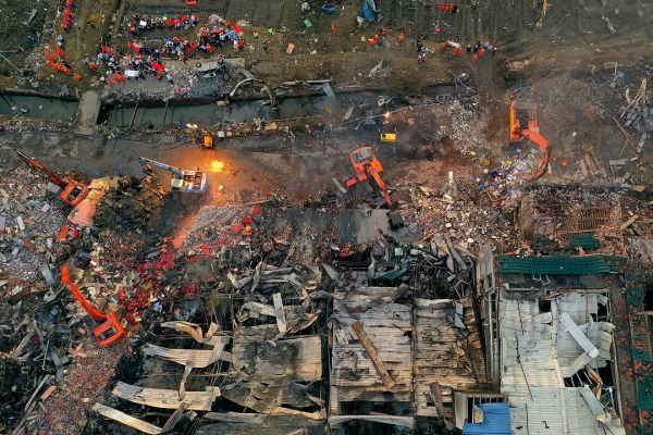 Ledakan Truk Tangki di Zhejiang, Korban Tewas Bertambah Menjadi 20 Orang!-Image-1