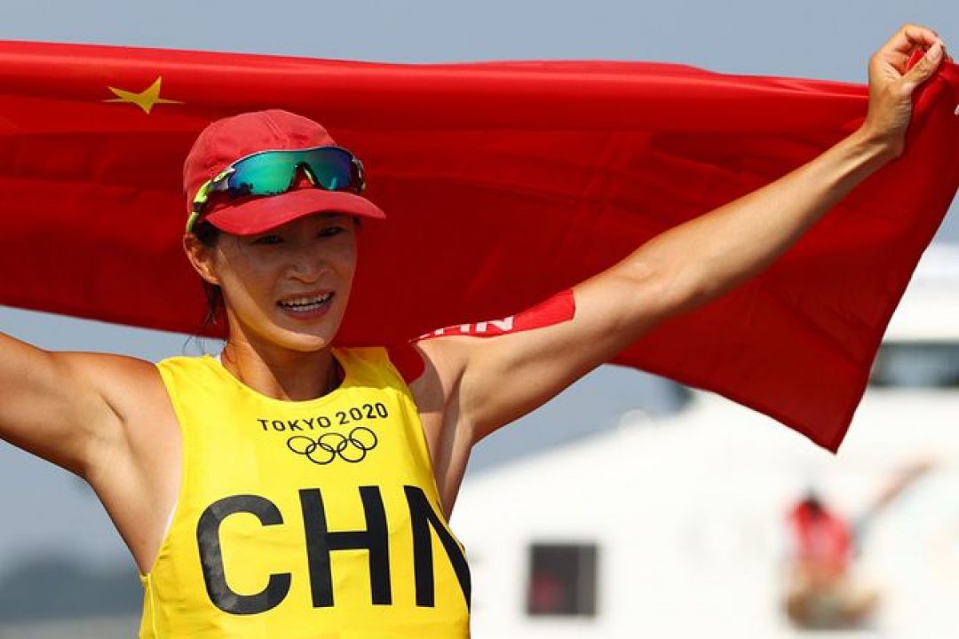 Lu Yunxiu Menangkan Medali Emas Cabang Windsurfing RS: X Putri-Image-2