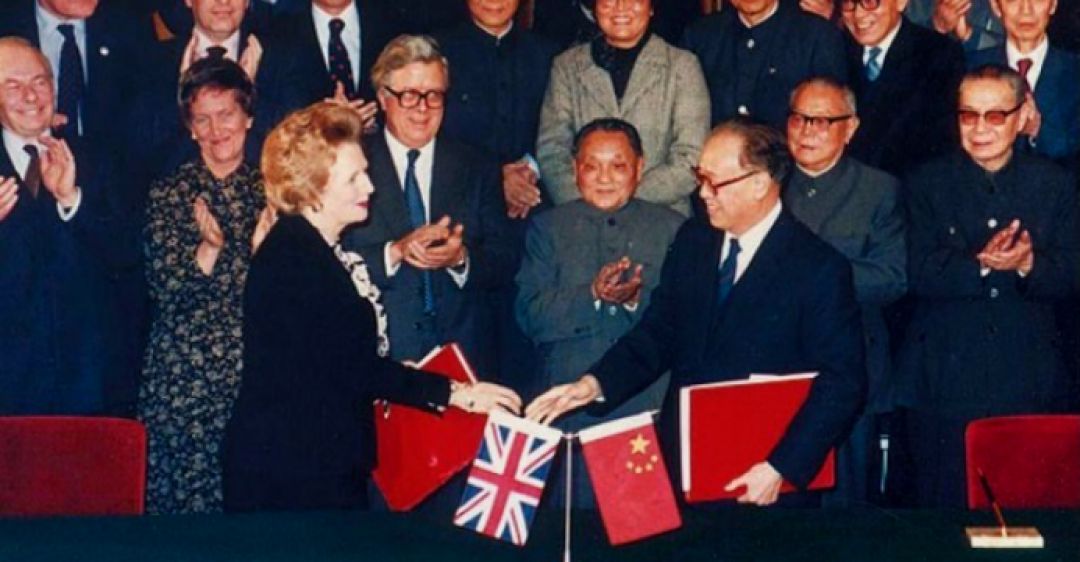 SEJARAH: 1984 China-Inggris Tandatangani Pernyataan Bersama Masalah Hong Kong-Image-1