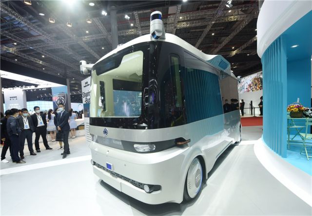 Mobil Tanpa Pengemudi Menarik Perhatian di Shanghai Auto Show-Image-4