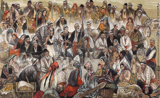 Tradisi Muqam Asal Xinjiang, Memainkan Alat Musik Sambut Bulan Ramadhan-Image-1